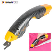 Elektromos varróolló Újratölthető vezeték nélküli elektromos olló Szövet bőrszövet Professzionális szabóolló