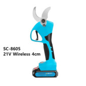 SC-8605 SUCA 40 mm lítiové batériové nožnice na orezávanie / záhradné náradie Elektrické nožnice na strihanie drevených konárov SC8605