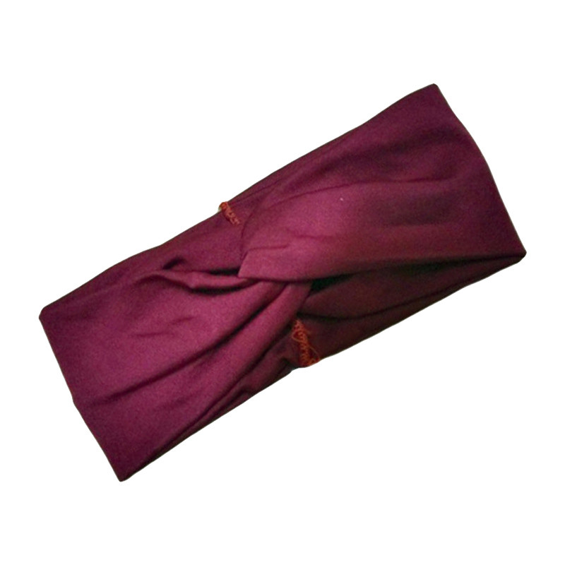 Ruoshui Γυναικείο ελαστικό τουρμπάνι με συμπαγή κόμπο κεφαλόδεσμο μαλακό κορίτσι ζεστό επίδεσμο μαλλιών για πάρτι Αξεσουάρ μαλλιών για γυναικεία καλύμματα κεφαλής