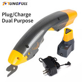 Električne škare Rezač tkanine Stroj za rezanje tkanine Ručne električne škare Stroj za šivanje tkanine/kože/tkanine