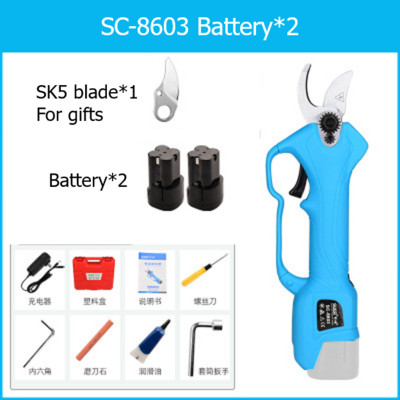 SC-8603 SUCA 28 mm litijske baterije Škare za rezidbu / obrezivanje Vrtni alati Električne škare za rezanje drvenih grana SC8603