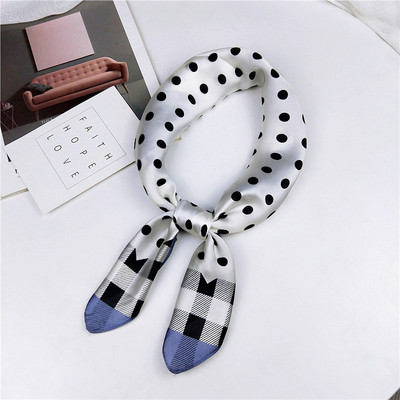 Ruoshui 70*70cm naiste siidist kandiline bandana lilleline rätik Daami ametlik rätik Naiste turbani peasall Peakatted Aksessuaarid