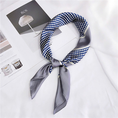 Ruoshui 70*70cm naiste siidist kandiline bandana lilleline rätik Daami ametlik rätik Naiste turbani peasall Peakatted Aksessuaarid