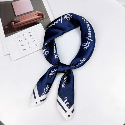 Ruoshui 70*70cm naiste siidist kandiline bandana lilleline rätik Daami ametlik rätik Naiste turbani peasall Peakatted Aksessuaarid