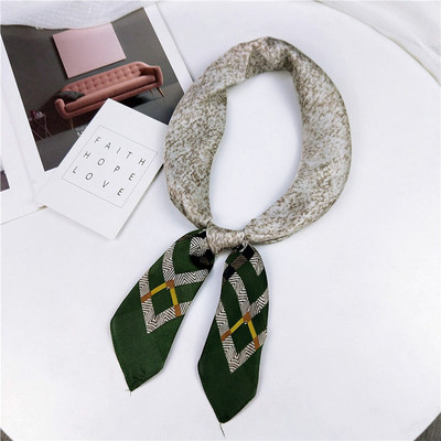 Ruoshui 70*70cm naiste siidist kandiline bandana lilleline rätik Daami ametlik rätik Naiste turbani peasall Peakatted Aksessuaarid