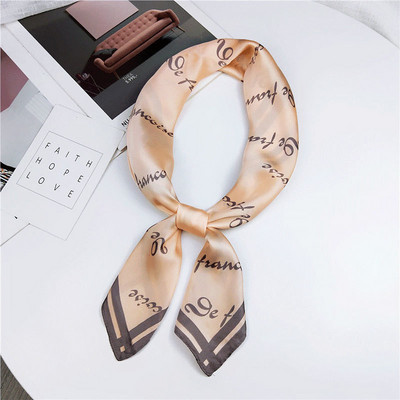 Ruoshui 70*70cm naiste siidist kandiline bandana lilleline rätik Daami ametlik rätik Naiste turbani peasall Peakatted Aksessuaarid