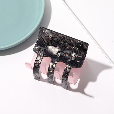 Ruoshui 7CM koreai stílusú acetát hajkarom nő műanyag hajcsat lányoknak elegáns hajkiegészítők hajtűk fejfedők hajcsavarok