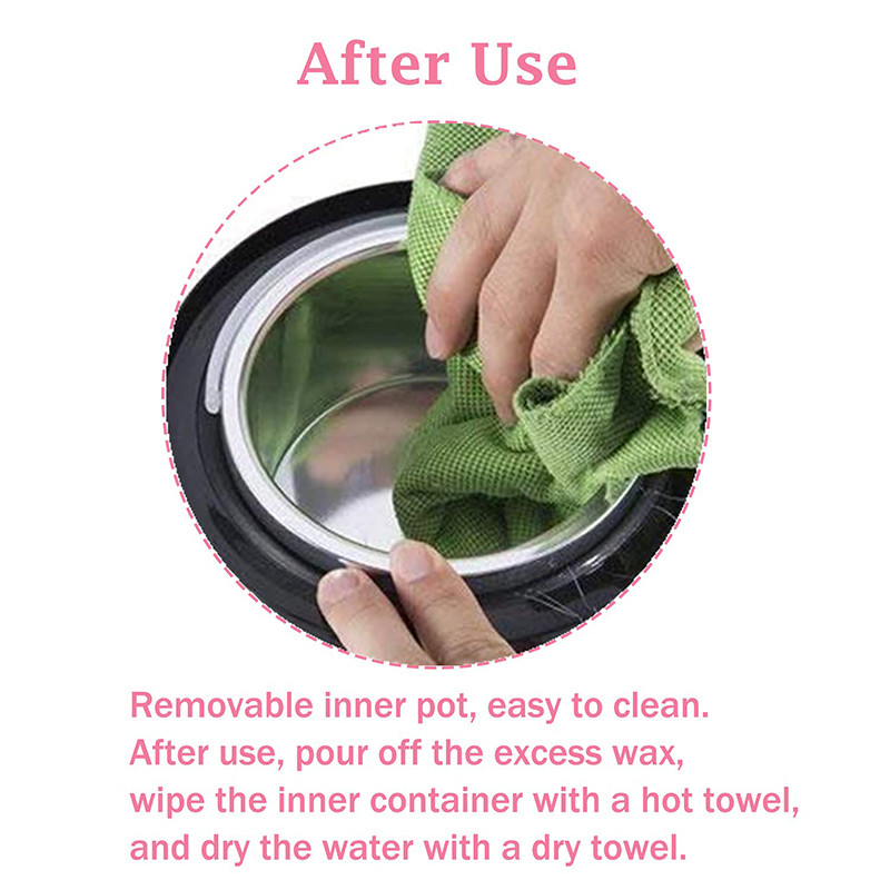 Dual Wax Pots Profesionalus elektrinis vaško šildytuvas Parrafino vaškavimo mašina plaukų šalinimui Veido odos kūno SPA salonas