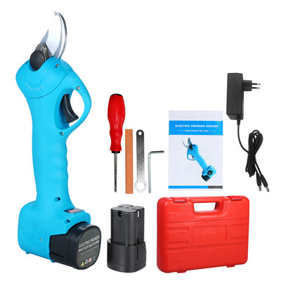 Nanwei 21V akumulatorske električne škare za orezivanje bez četkica 10Ah/20Ah na baterije Mašine za rezanje grana 30mm promjer rezanja