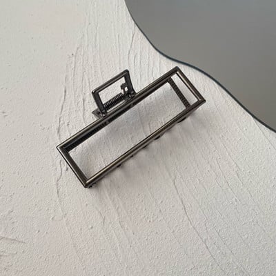 Žene Djevojke Metalni pištolj Crna kosa Kandže Dama Otmjene štipaljke za rep Modni dodaci za kosu Ukosnice Drške za kosu Pokrivala