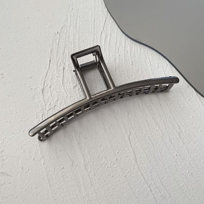 Žene Djevojke Metalni pištolj Crna kosa Kandže Dama Otmjene štipaljke za rep Modni dodaci za kosu Ukosnice Drške za kosu Pokrivala