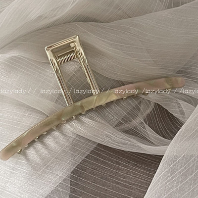 13 cm ülisuur naine metallist atsetaadist juukseküünised küünised naiste juukseaksessuaarid juuksenõelad näopesu peakatted kaunistused juukseklambrid