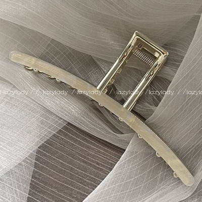 13 cm ülisuur naine metallist atsetaadist juukseküünised küünised naiste juukseaksessuaarid juuksenõelad näopesu peakatted kaunistused juukseklambrid