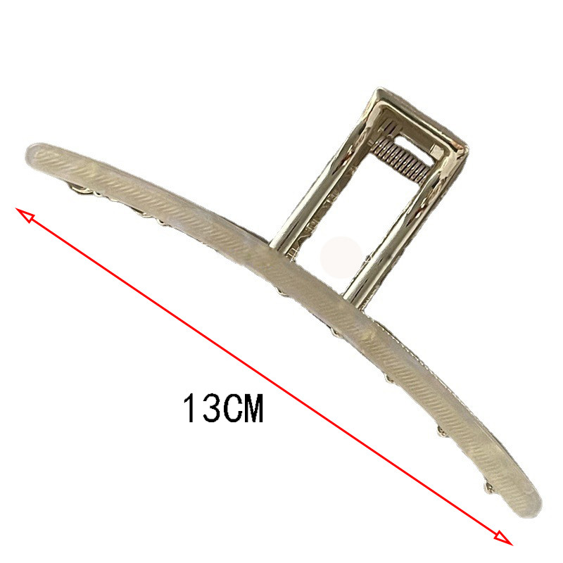 13 cm ülisuur naine metallist atsetaadist juukseküünised küünised naiste juukseaksessuaarid juuksenõelad näopesu peakatted kaunistused juukseklambrid