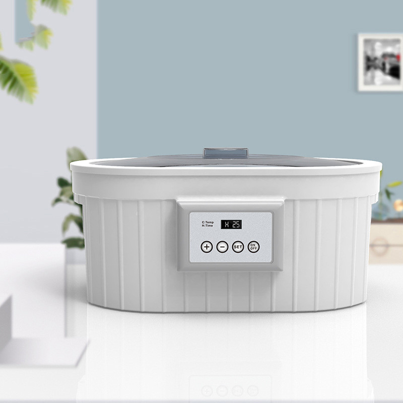 4,5 l parafino vaško mašina rankoms pėdoms, greito vaško tirpimo parafino vonia, parafino vaško šildytuvas LCD ekranas parafininės vonios SPA