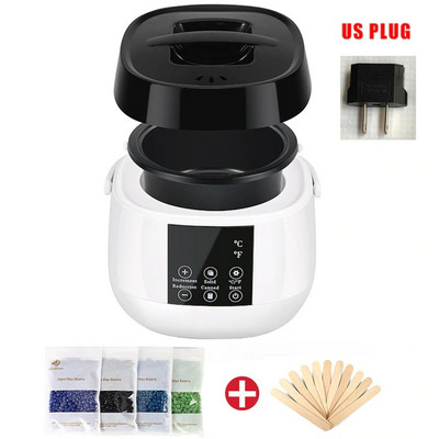 Grijač voska Stroj za uklanjanje dlačica LCD zaslon Pametni aparat za depilaciju Spa Epilator za ruke i stopala Grijač voska za depilaciju Dropshipping