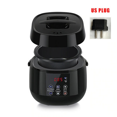 Grijač voska Stroj za uklanjanje dlačica LCD zaslon Pametni aparat za depilaciju Spa Epilator za ruke i stopala Grijač voska za depilaciju Dropshipping