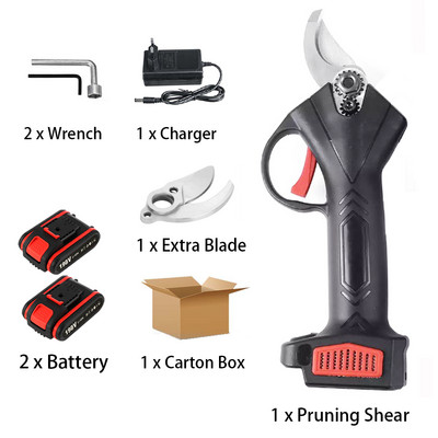 Akumulatorske električne škare za rezidbu Električne škare Rezač s punjivim baterijama Učinkovit električni alat za grane bonsaija od voćaka