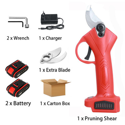 Akumulatorske električne škare za rezidbu Električne škare Rezač s punjivim baterijama Učinkovit električni alat za grane bonsaija od voćaka