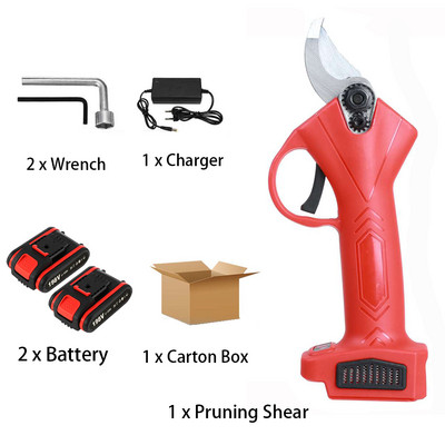 Akumulatorske električne škare za rezidbu Električne škare Rezač s punjivim baterijama Učinkovit električni alat za grane bonsaija od voćaka