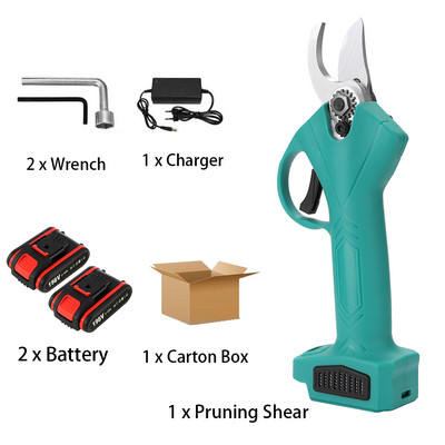 Akumulatorske električne škare za rezidbu Električne škare Rezač s punjivim baterijama Učinkovit električni alat za grane bonsaija od voćaka