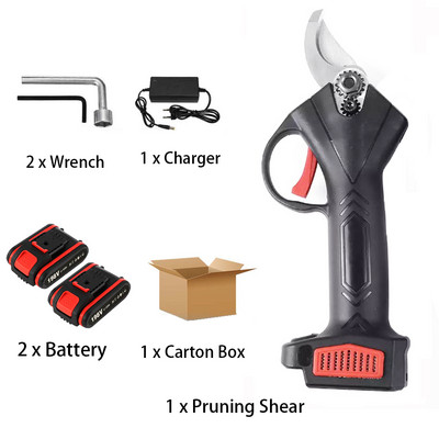 Akumulatorske električne škare za rezidbu Električne škare Rezač s punjivim baterijama Učinkovit električni alat za grane bonsaija od voćaka