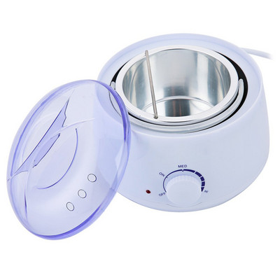 Vaško šildytuvas parafino vaško šildytuvo pėdoms Mini SPA rankų mašina kūno depiliacinis plaukų šalinimo įrankis su 400 g vaško pupelių