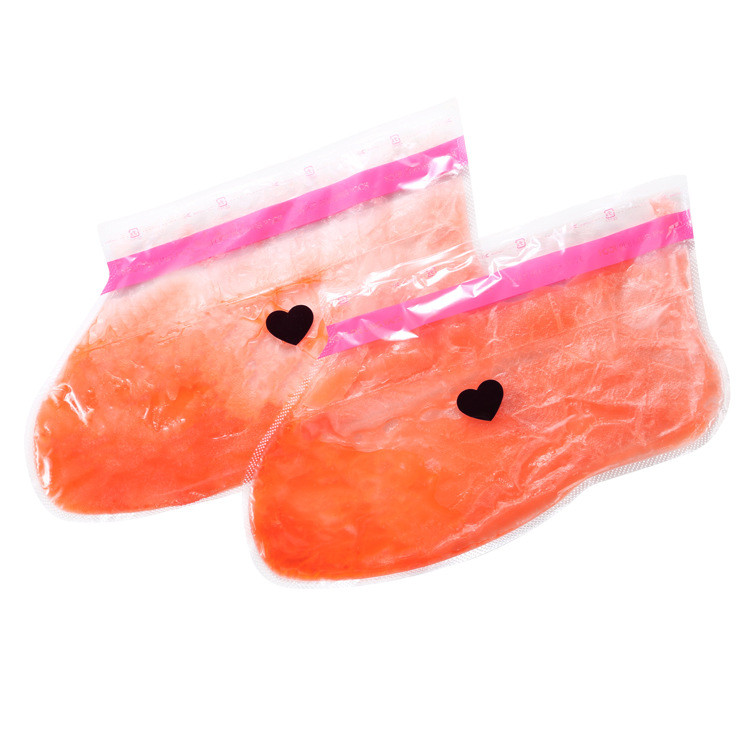 Mikrobangų krosnelėje šildomas parafininis bičių vaškas rankų kaukė ir pedikiūras pėdų kaukė lakštas balinantis Drėkinamasis kojinės Parafino vaškas rankų priežiūra