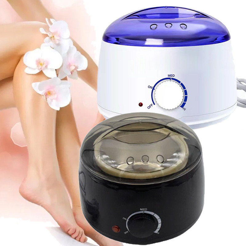 Kit de epilare cu ceară 100W Epilator depilator Aparat de epilat cu ceară pentru îndepărtarea părului Ceara se topește Kit de epilare cu ceară Încălzitor de parafină Încălzitor de mărgele de ceară