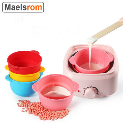 Reusable & Removable Silicone Waxing Pots Replacement Non-stick Wax Bowl For All Kinds OF 500ml Wax Heater Machine