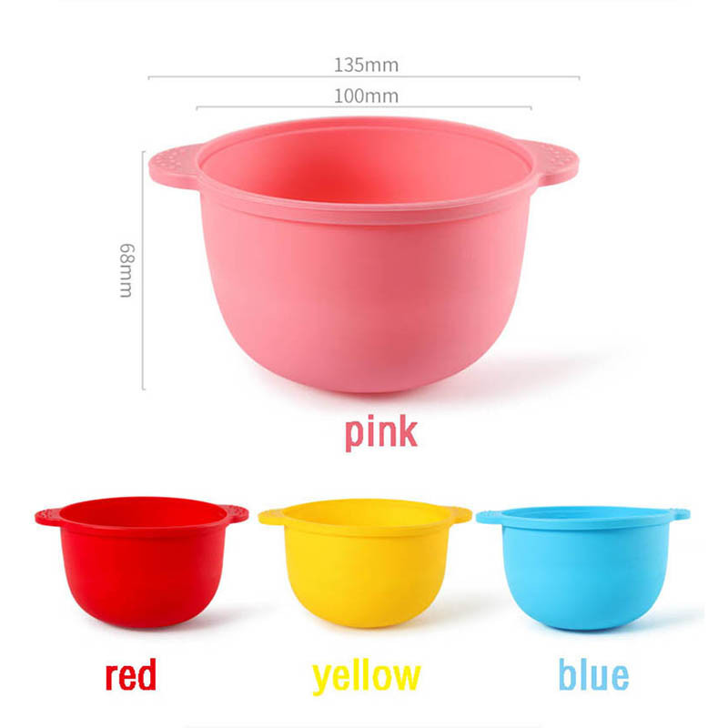 Daugkartinio naudojimo ir nuimamų silikoninių vaškavimo indų pakaitinis nepridegantis vaško dubuo, skirtas visų rūšių 500 ml vaško šildytuvui