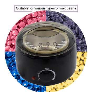 Μηχάνημα αποτρίχωσης αποτριχωτική συσκευή αποτρίχωσης 45W Wax-melt Waxing Kit Heater paraffin with Wax Beans Bead Machine Heating