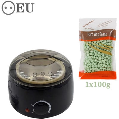 45 W grijač voska Depilator za depilaciju Stroj za uklanjanje dlačica Komplet za depilaciju voskom koji se otapa Parafinski grijač sa strojem za grijanje kuglica voska