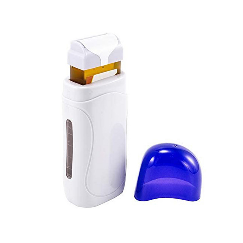 3 u 1 komplet za depilaciju voskom, toplije trake za depilaciju s voskom za uklanjanje dlačica s grijačem patrone za aparat za depilaciju, set papira za depilaciju