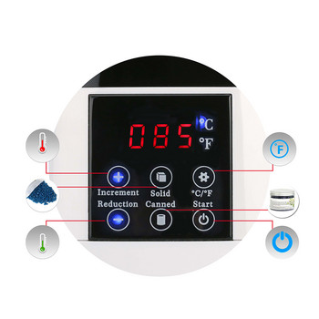 Електрически нагревател за восък за депилация Интелигентен контрол на температурата Бързо нагряване Нагревател за восък Парафин Епилатор Машина за топене на восъчни зърна