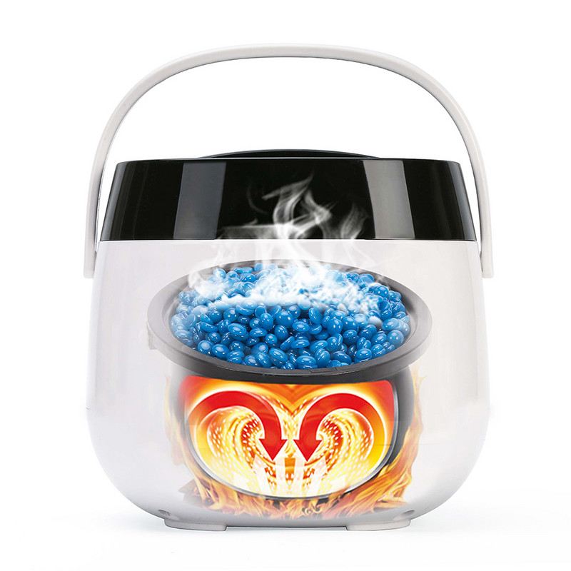 Električni grijač voska za depilaciju Pametna kontrola temperature Brzo zagrijavanje Grijač voska Epilator za parafin Stroj za topljenje zrna voska