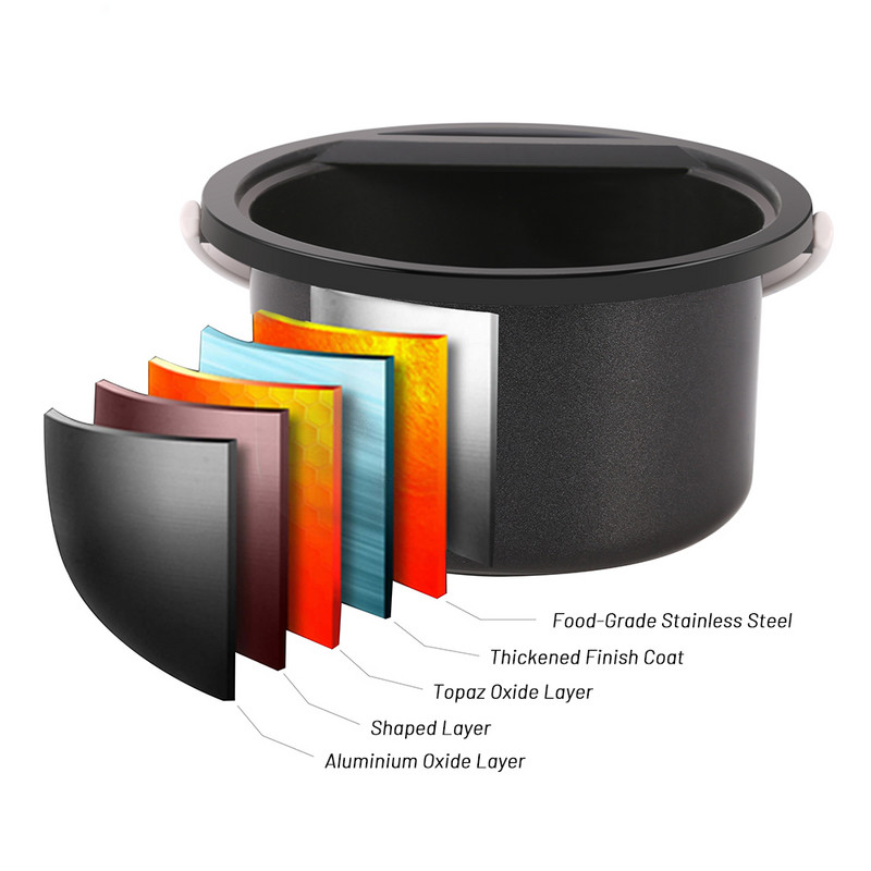 Električni grijač voska za depilaciju Pametna kontrola temperature Brzo zagrijavanje Grijač voska Epilator za parafin Stroj za topljenje zrna voska