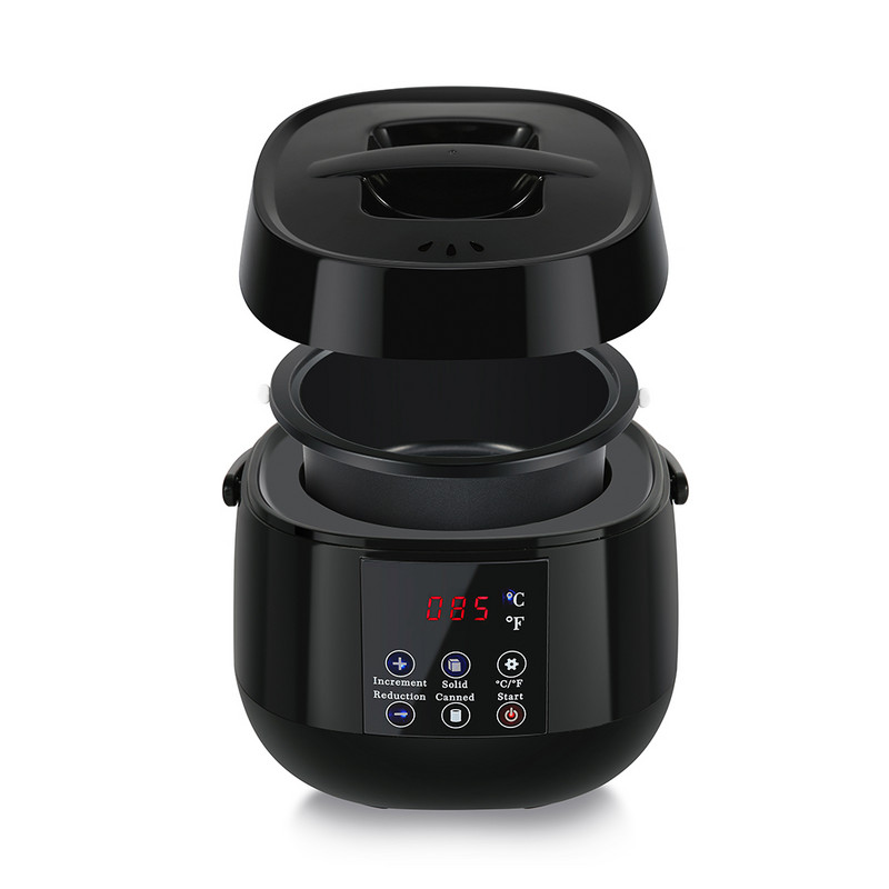 Električni grijač voska za depilaciju Pametna kontrola temperature Brzo zagrijavanje Grijač voska Epilator za parafin Stroj za topljenje zrna voska