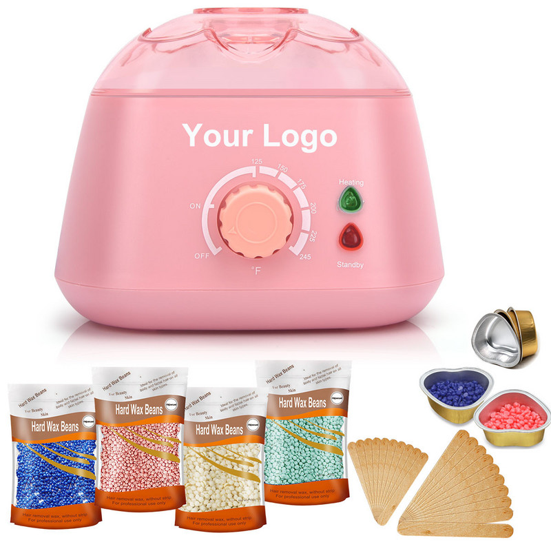 Grijač voska Set aparata za uklanjanje dlačica Topliji komplet za depilaciju koji se otapa voskom Stroj za grijanje kuglica voska Parafinski depilator Epilator 500CC