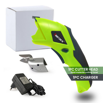 3,6 V punjive električne škare za tkanine Bežični baterijski rezač tkanine Tepih PVC kožni alati za rezanje Akumulatorske škare za šivanje