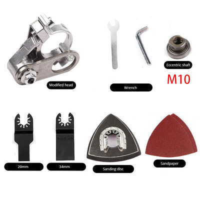 Modificirani oscilirajući alat za kutnu brusilicu, višenamjenski električni alat za obradu drveta Renovator pila za obradu drva s oštricama trimera