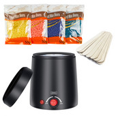 Grijač voska Komplet za uklanjanje dlačica Parafin Cera Depilatori Epilator Toplija Stroj za zagrijavanje zrna voska Calentador Parafina