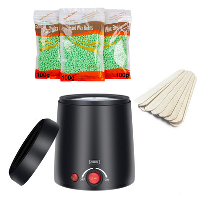 Grijač voska Komplet za uklanjanje dlačica Parafin Cera Depilatori Epilator Toplija Stroj za zagrijavanje zrna voska Calentador Parafina