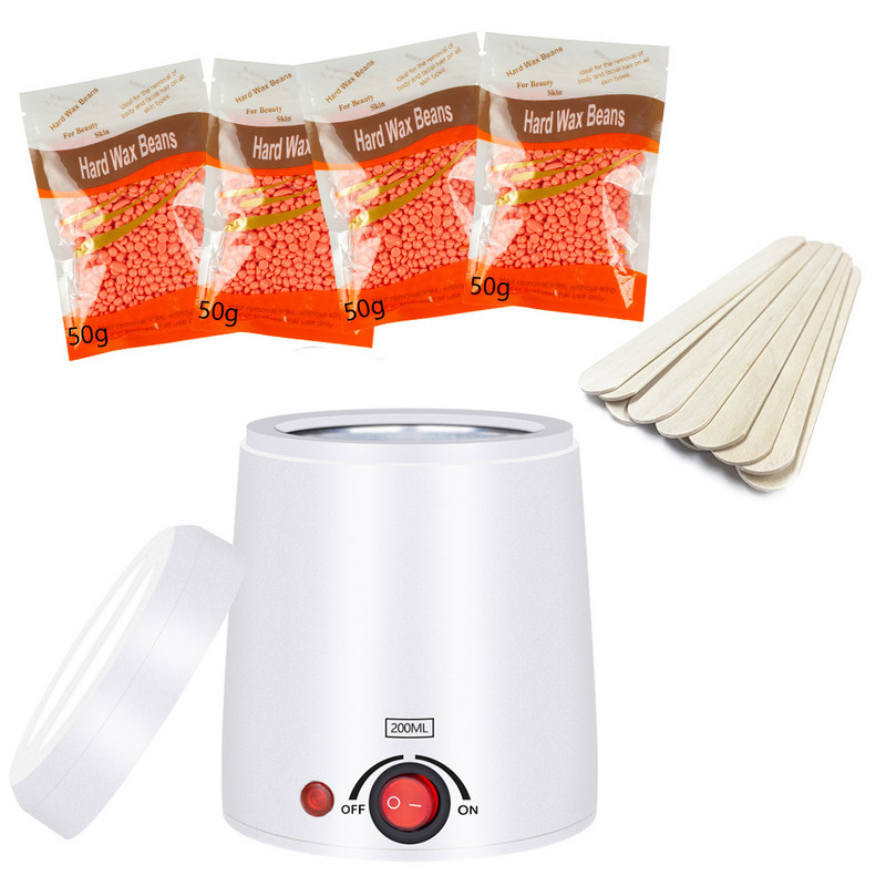 Grijač voska Komplet za uklanjanje dlačica Parafin Cera Depilatori Epilator Toplija Stroj za zagrijavanje zrna voska Calentador Parafina