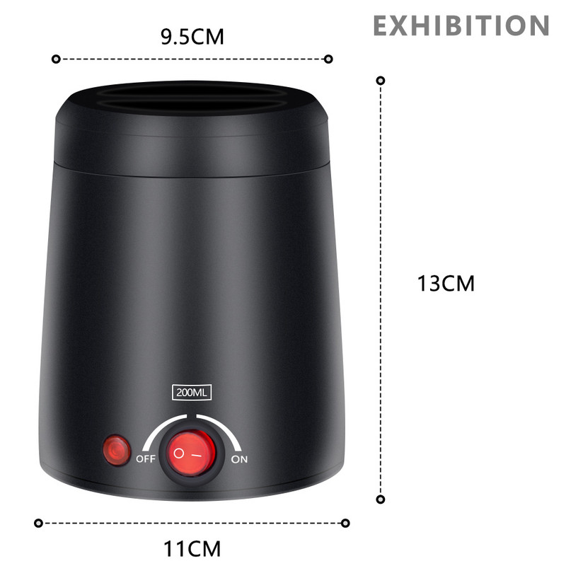 Grijač voska Komplet za uklanjanje dlačica Parafin Cera Depilatori Epilator Toplija Stroj za zagrijavanje zrna voska Calentador Parafina