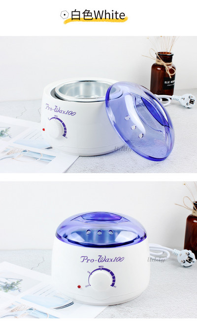 Yinggui Trodijelni set aparata za terapiju voskom Mali lonac za vosak Višenamjenski mini stroj za topljenje voska za uklanjanje dlačica od voska