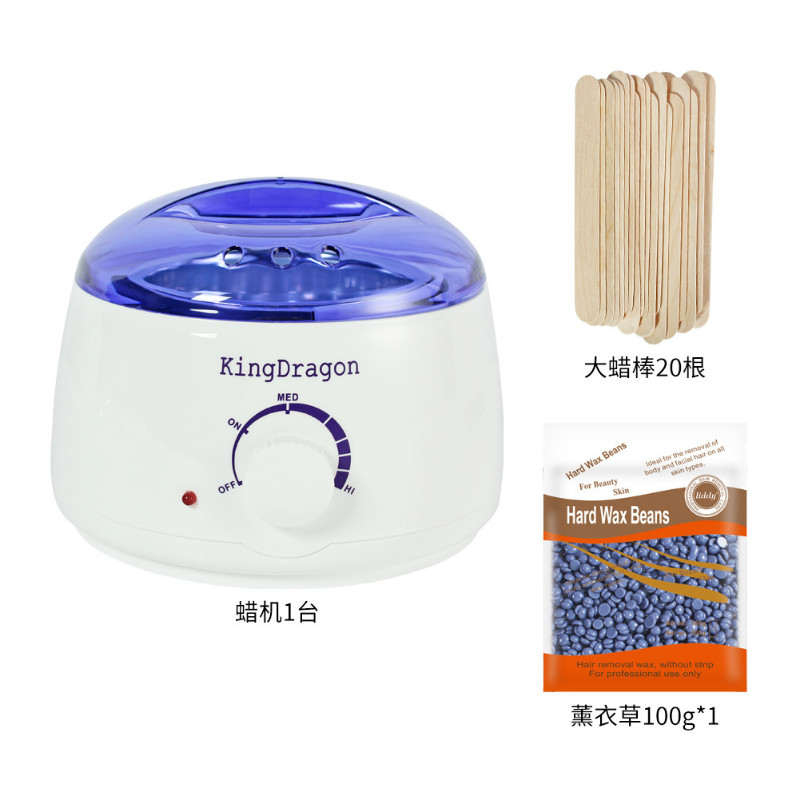 Yinggui Trodijelni set aparata za terapiju voskom Mali lonac za vosak Višenamjenski mini stroj za topljenje voska za uklanjanje dlačica od voska