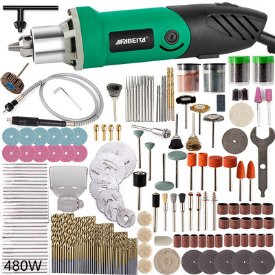 480w/260w/180w mașină de găurit electrică bricolaj mașină de lustruit pentru găurirea metalelor și sculptura în lemn mini gravor burghiu electric