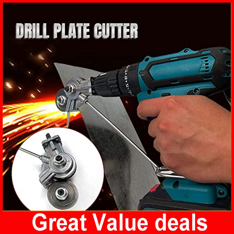 Električna bušilica s pločama za rezanje lima Grickalica za velike brzine Rotor Električna grickalica za rezanje čelika/legure/plastike