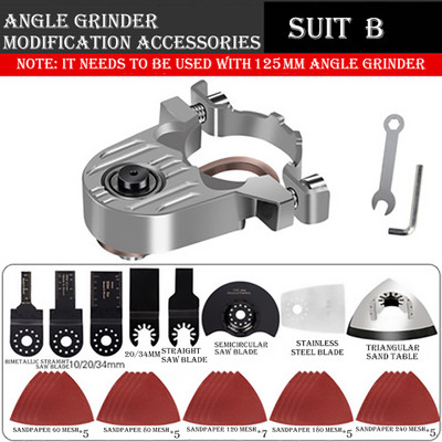 Ъглошлайф M10 Модифицирани аксесоари Tacklife Инструменти Електроинструмент Накрайник Реноватор Отвор Prostormer Мултиинструмент Мултиинструмент Wosai